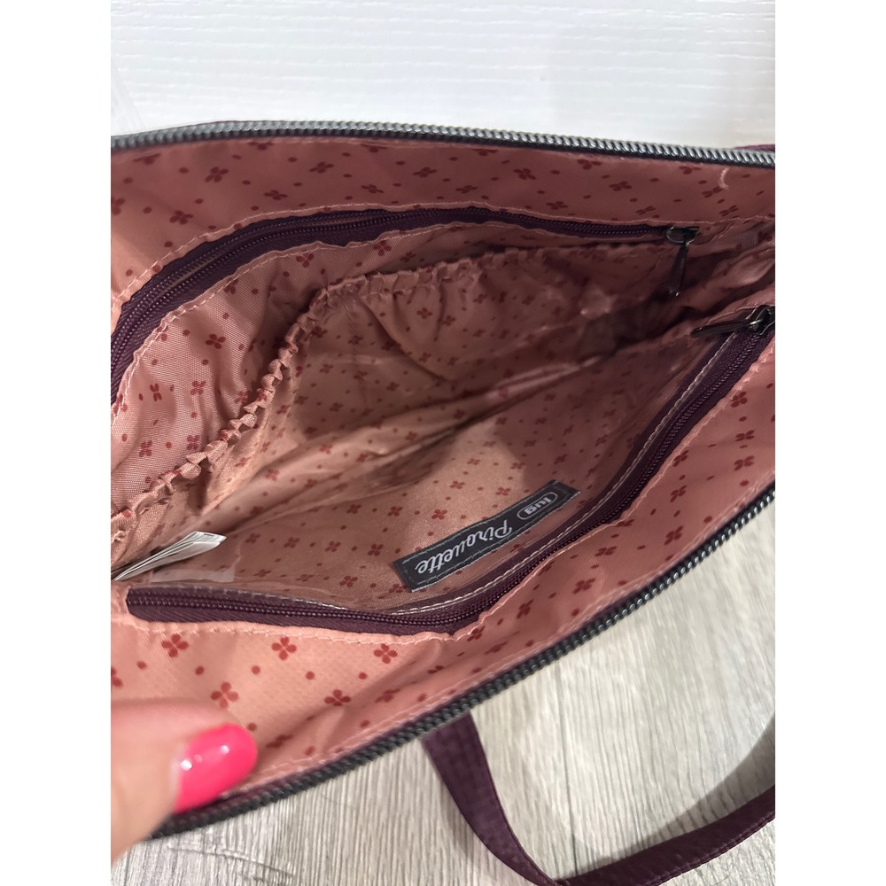 Lug Pirouette Crossbody Belt Bag Quilted Berry Blush Pink Women‎ Small Handbag - Picture 8 of 9